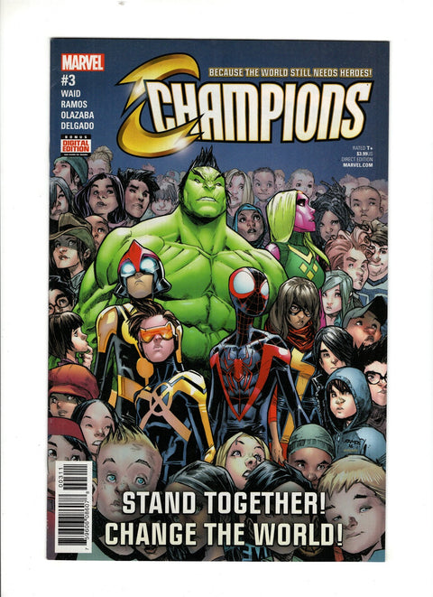 Champions, Vol. 2 (Marvel) #3 (Cvr A) (2016) Humberto Ramos  A Humberto Ramos  Buy & Sell Comics Online Comic Shop Toronto Canada