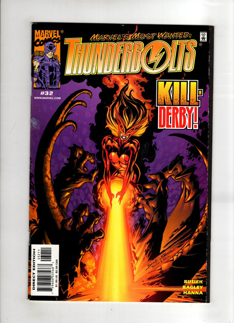 Thunderbolts, Vol. 1 #32 (1999)     Buy & Sell Comics Online Comic Shop Toronto Canada