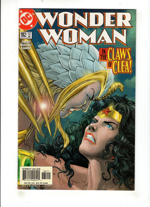 Wonder Woman, Vol. 2 #182 (2002)      Buy & Sell Comics Online Comic Shop Toronto Canada
