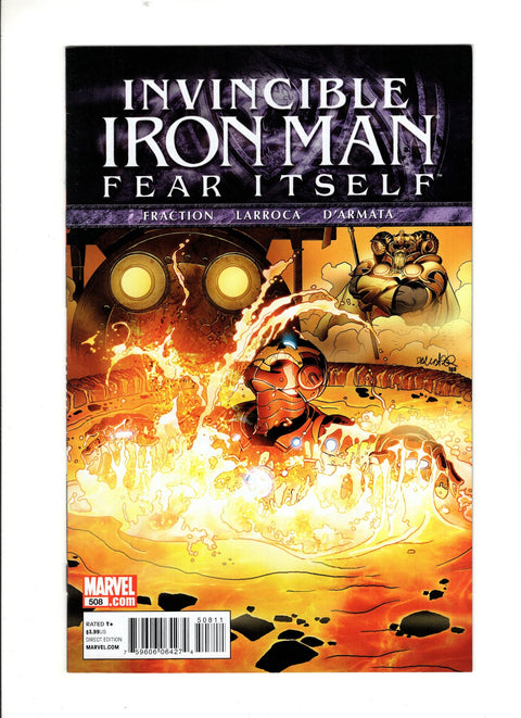 Invincible Iron Man, Vol. 1 #508 (Cvr A) (2011) Salvador Larroca  A Salvador Larroca  Buy & Sell Comics Online Comic Shop Toronto Canada