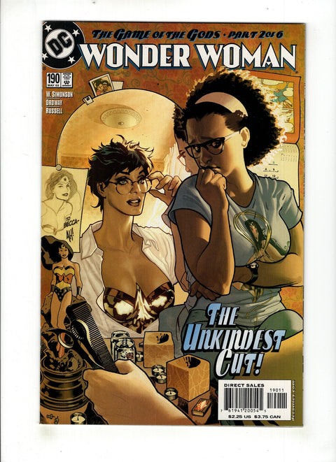 Wonder Woman, Vol. 2 #190 (2003) Adam Hughes   Adam Hughes  Buy & Sell Comics Online Comic Shop Toronto Canada