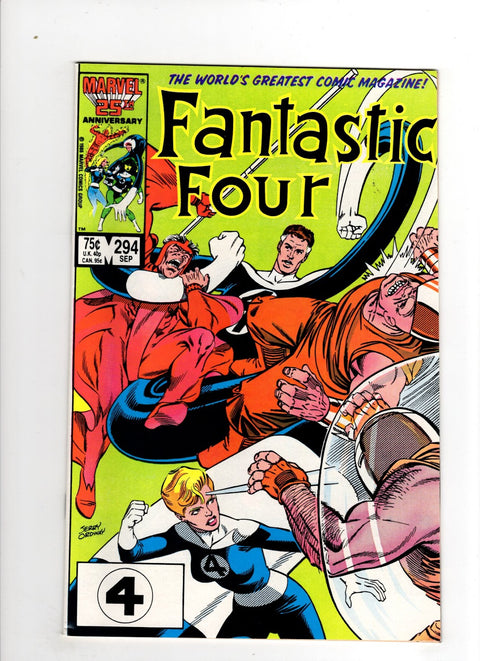 Fantastic Four, Vol. 1 #294 (1986)      Buy & Sell Comics Online Comic Shop Toronto Canada