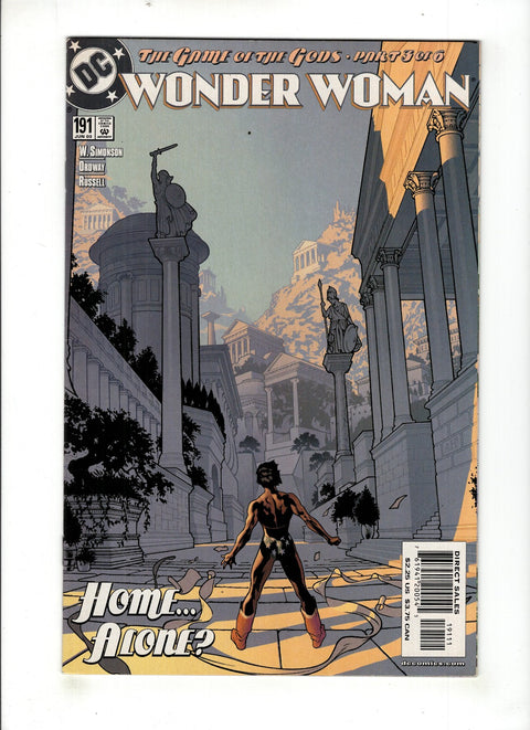Wonder Woman, Vol. 2 #191 (2003) Adam Hughes   Adam Hughes  Buy & Sell Comics Online Comic Shop Toronto Canada
