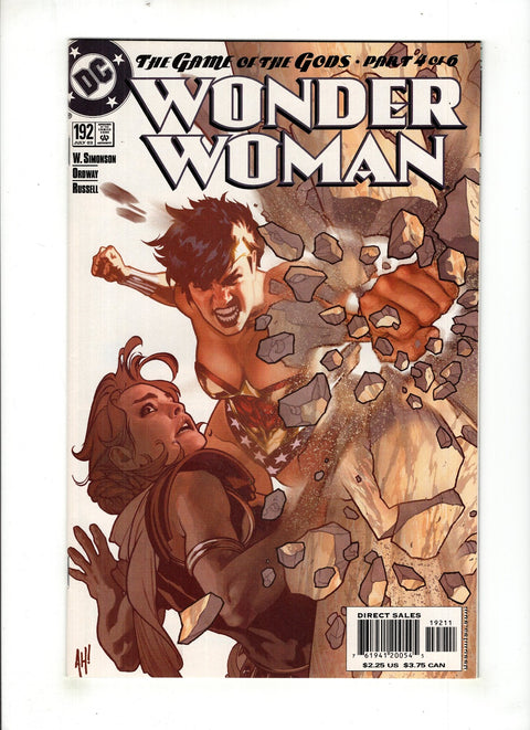 Wonder Woman, Vol. 2 #192 (2003) Adam Hughes   Adam Hughes  Buy & Sell Comics Online Comic Shop Toronto Canada