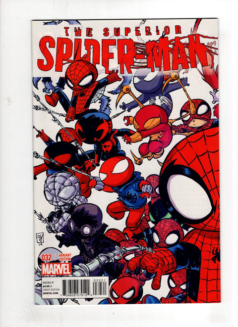 Superior Spider-Man, Vol. 1 #32 (Cvr B) (2014) Skottie Young Baby Variant  B Skottie Young Baby Variant  Buy & Sell Comics Online Comic Shop Toronto Canada