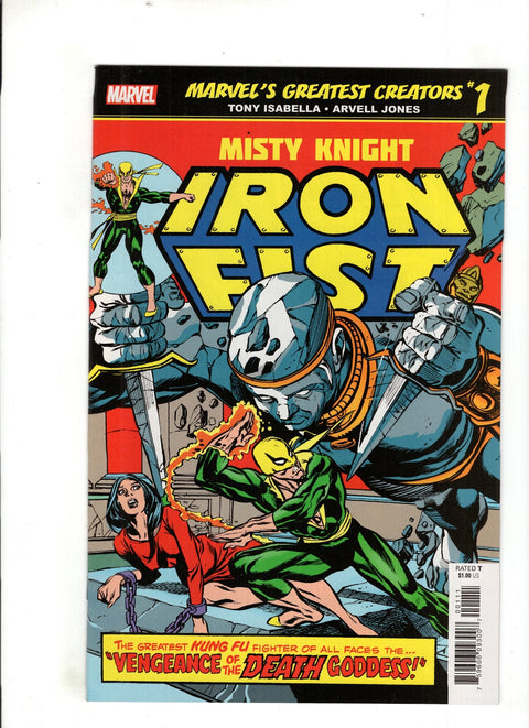 True Believers: Iron Fist Misty Knight #1 (2019) Marvel's Greatest Creators   Marvel's Greatest Creators  Buy & Sell Comics Online Comic Shop Toronto Canada