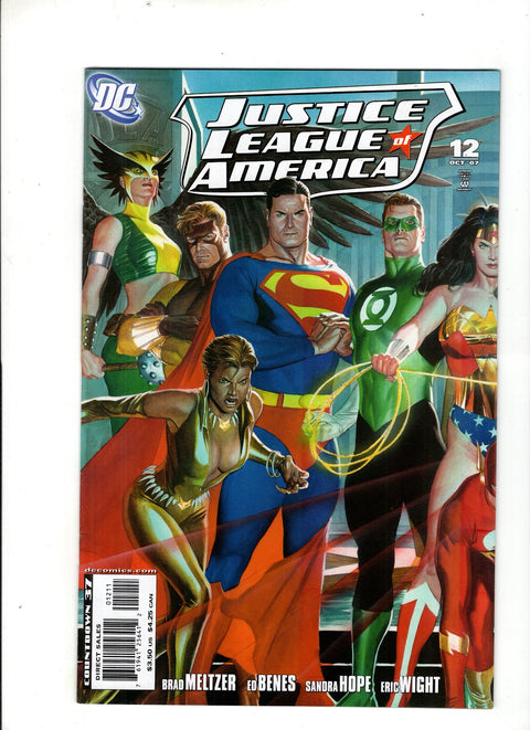 Justice League of America, Vol. 2 #12 (Cvr A) (2007) Alex Ross Left Side  A Alex Ross Left Side  Buy & Sell Comics Online Comic Shop Toronto Canada