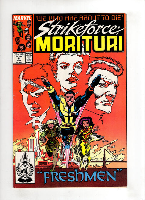 Strikeforce: Morituri #8 (1987)     Buy & Sell Comics Online Comic Shop Toronto Canada