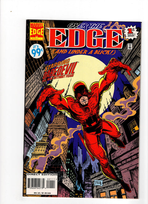 Over the Edge #1 (1995)      Buy & Sell Comics Online Comic Shop Toronto Canada