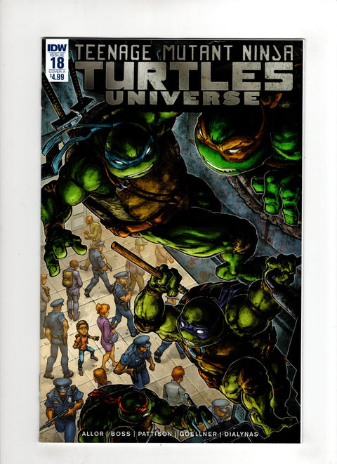 Teenage Mutant Ninja Turtles: Universe #18 (Cvr A) (2018) Freddie E Williams II A Freddie E Williams II  Buy & Sell Comics Online Comic Shop Toronto Canada