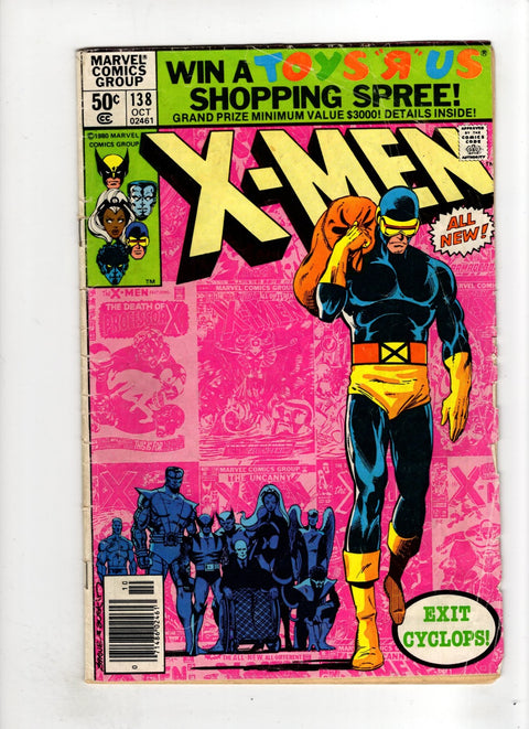 Uncanny X-Men, Vol. 1 #138 (1980) Newsstand Edition  Newsstand Edition  Buy & Sell Comics Online Comic Shop Toronto Canada