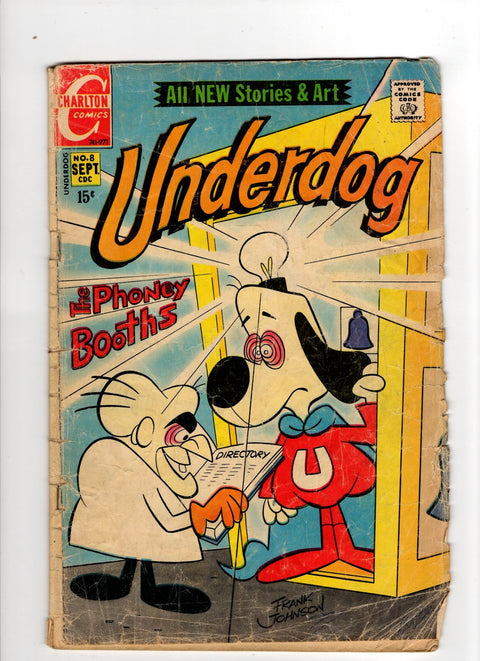 Underdog, Vol. 1 #8 (1971)      Buy & Sell Comics Online Comic Shop Toronto Canada