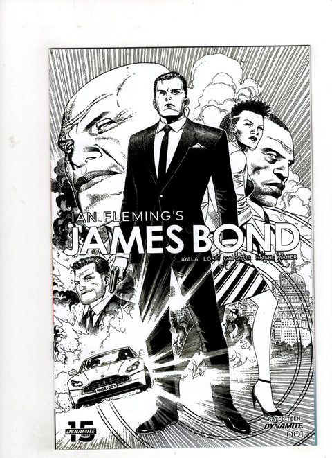 James Bond, Vol. 3 #1 (Cvr B) (2019) 10 Copy Cheung B&w Incentive  B 10 Copy Cheung B&w Incentive  Buy & Sell Comics Online Comic Shop Toronto Canada