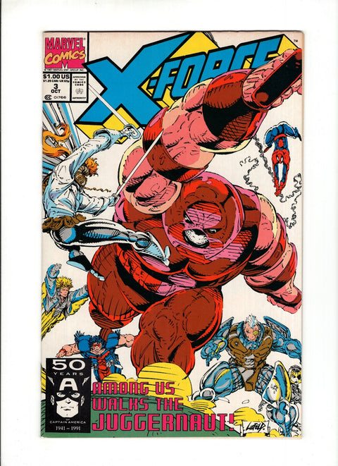 X-Force, Vol. 1 #3 (1991)      Buy & Sell Comics Online Comic Shop Toronto Canada