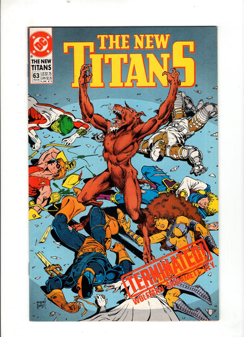 The New Titans #63 (1990)      Buy & Sell Comics Online Comic Shop Toronto Canada