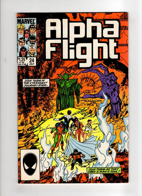 Alpha Flight, Vol. 1 #24 (1985)      Buy & Sell Comics Online Comic Shop Toronto Canada