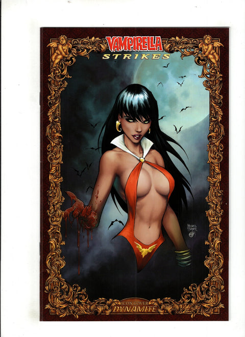Vampirella Strikes, Vol. 3 #1 (Cvr P) (2022) 1:10 Incentive Michael Turner Icon Variant  P 1:10 Incentive Michael Turner Icon Variant  Buy & Sell Comics Online Comic Shop Toronto Canada