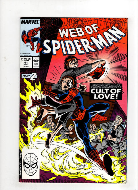 Web of Spider-Man, Vol. 1 #41 (1988)      Buy & Sell Comics Online Comic Shop Toronto Canada