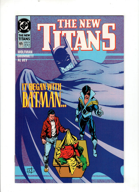 The New Titans #65 (1990)      Buy & Sell Comics Online Comic Shop Toronto Canada