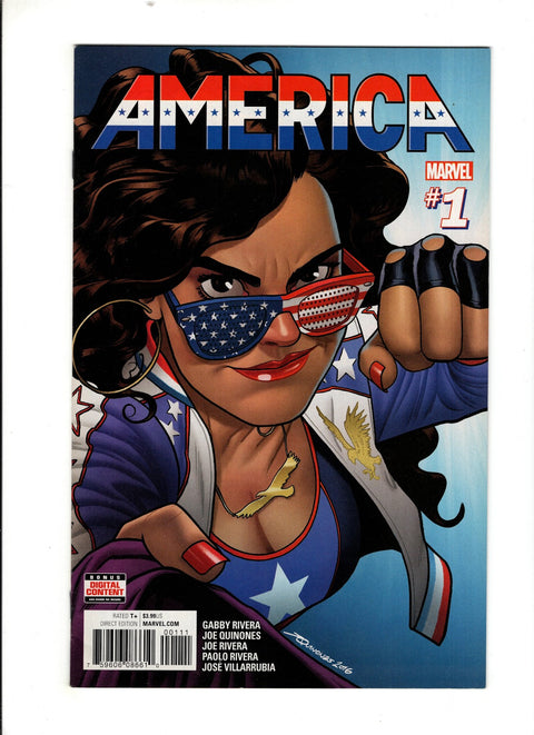 America #1 (Cvr A) (2017) 1st Solo Series  A 1st Solo Series  Buy & Sell Comics Online Comic Shop Toronto Canada