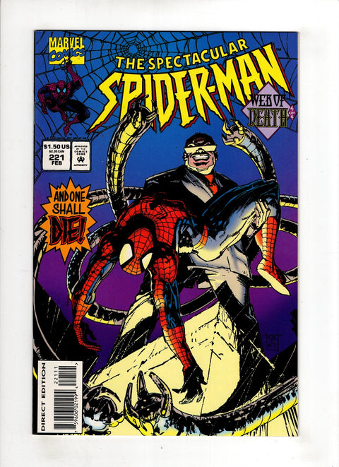 The Spectacular Spider-Man, Vol. 1 #221 (1994)     Buy & Sell Comics Online Comic Shop Toronto Canada