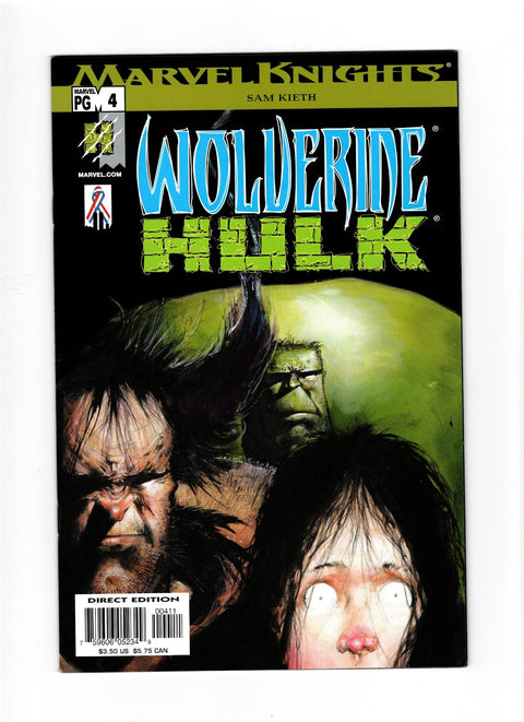 Wolverine / Hulk #4 (2002) Sam Kieth   Sam Kieth  Buy & Sell Comics Online Comic Shop Toronto Canada