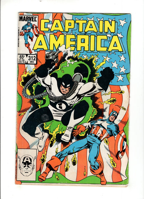 Captain America, Vol. 1 #312 (1985) 1st Flag Smasher   1st Flag Smasher  Buy & Sell Comics Online Comic Shop Toronto Canada