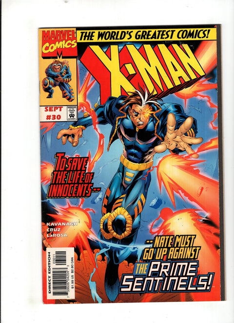 X-Man #30 (1997)      Buy & Sell Comics Online Comic Shop Toronto Canada