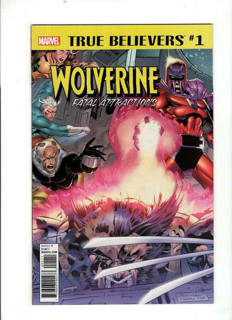 True Believers: Wolverine - Fatal Attractions #1 (2018) Reprinting X-Men (1991) #25 Rated T   Reprinting X-Men (1991) #25 Rated T  Buy & Sell Comics Online Comic Shop Toronto Canada