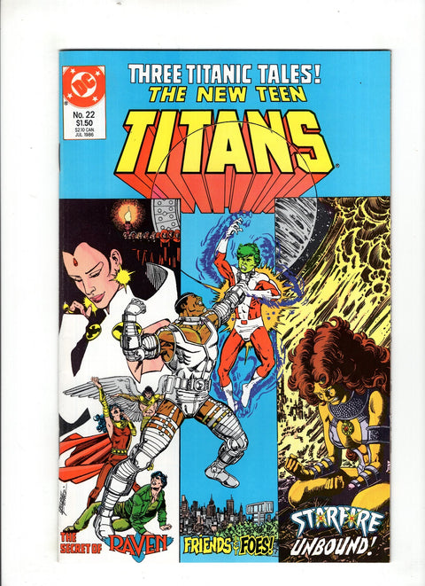 The New Teen Titans, Vol. 2 #22 (1986)      Buy & Sell Comics Online Comic Shop Toronto Canada