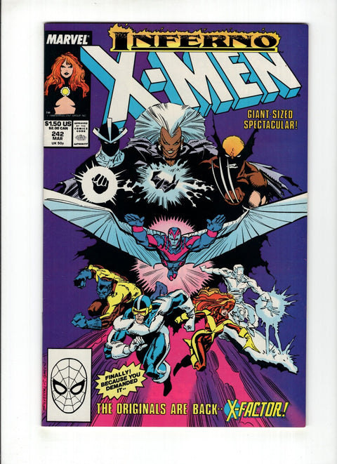 Uncanny X-Men, Vol. 1 #242 (1988)      Buy & Sell Comics Online Comic Shop Toronto Canada