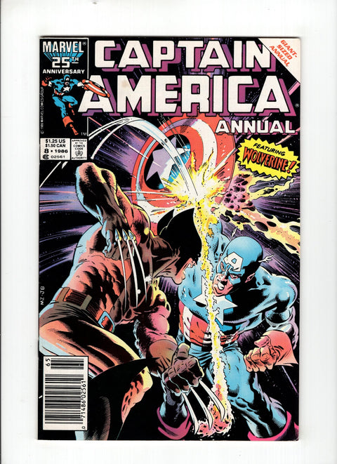 Captain America, Vol. 1 Annual #8 (1986) Mike Zeck   Mike Zeck  Buy & Sell Comics Online Comic Shop Toronto Canada