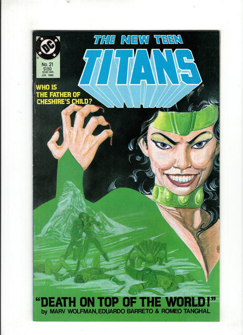 The New Teen Titans, Vol. 2 #21 (1986)      Buy & Sell Comics Online Comic Shop Toronto Canada