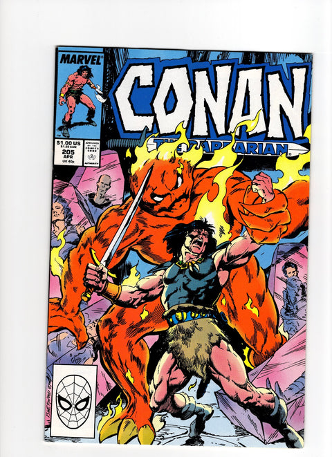 Conan the Barbarian, Vol. 1 #205 (1988)      Buy & Sell Comics Online Comic Shop Toronto Canada