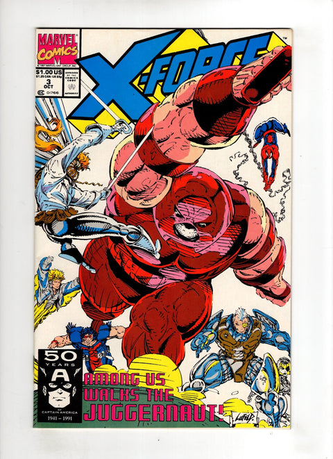 X-Force, Vol. 1 #3 (1991)     Buy & Sell Comics Online Comic Shop Toronto Canada