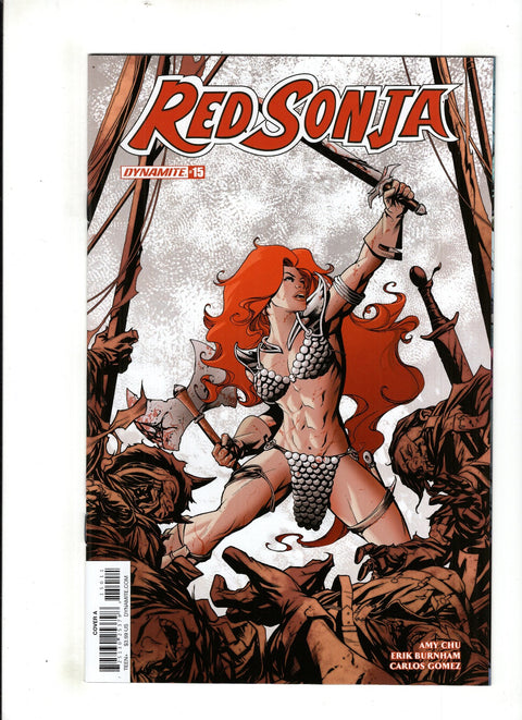 Red Sonja, Vol. 4 (Dynamite Entertainment) #15 (Cvr A) (2018) Mike McKone  A Mike McKone  Buy & Sell Comics Online Comic Shop Toronto Canada