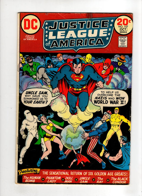 Justice League of America, Vol. 1 #107 (1973)     Buy & Sell Comics Online Comic Shop Toronto Canada