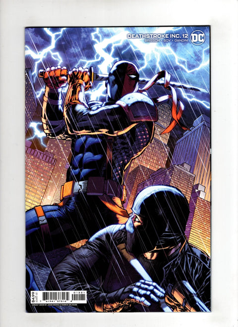 Deathstroke Inc. #12 (Cvr B) (2022) Jesús Merino Card Stock Variant B Jesús Merino Card Stock Variant  Buy & Sell Comics Online Comic Shop Toronto Canada