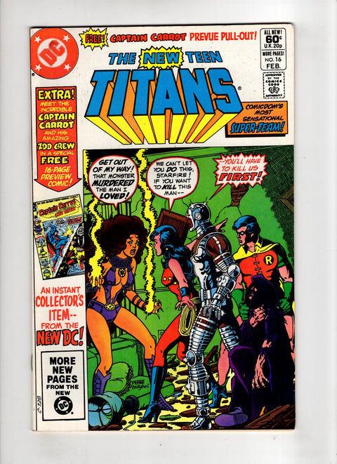 The New Teen Titans, Vol. 1 #16 (1981)     Buy & Sell Comics Online Comic Shop Toronto Canada