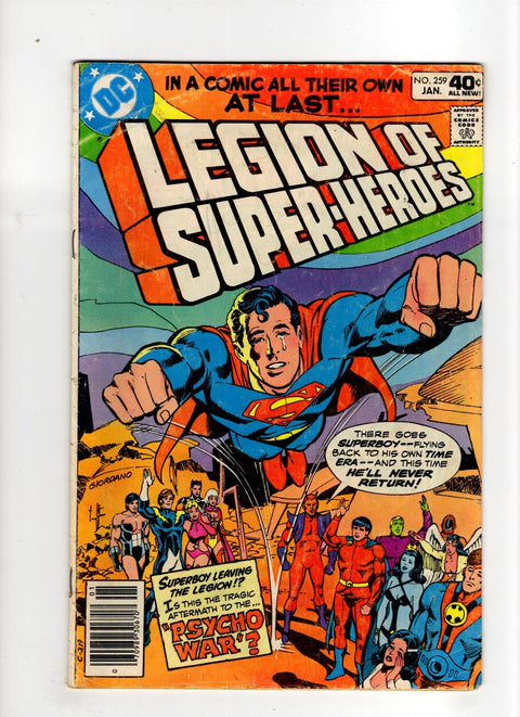 Legion of Super-Heroes, Vol. 2 #259 (1979)      Buy & Sell Comics Online Comic Shop Toronto Canada