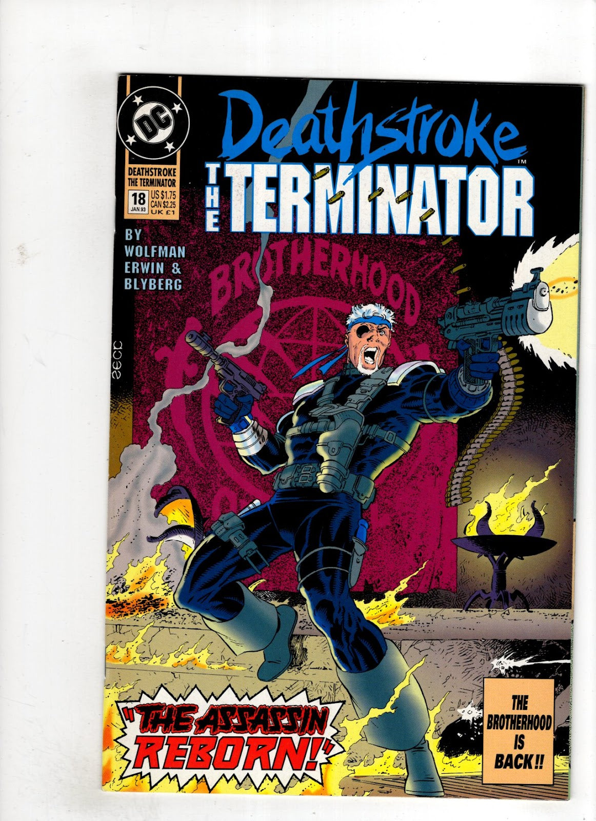 Deathstroke, The Terminator #18 (1993) DC Comics comics online in ...