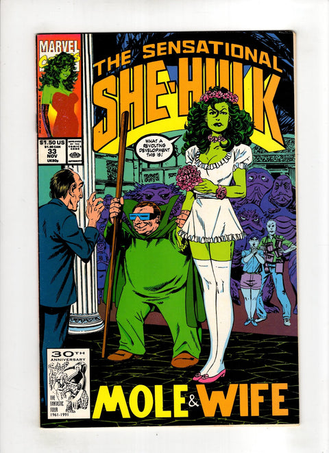 The Sensational She-Hulk, Vol. 1 #33 (1991)     Buy & Sell Comics Online Comic Shop Toronto Canada