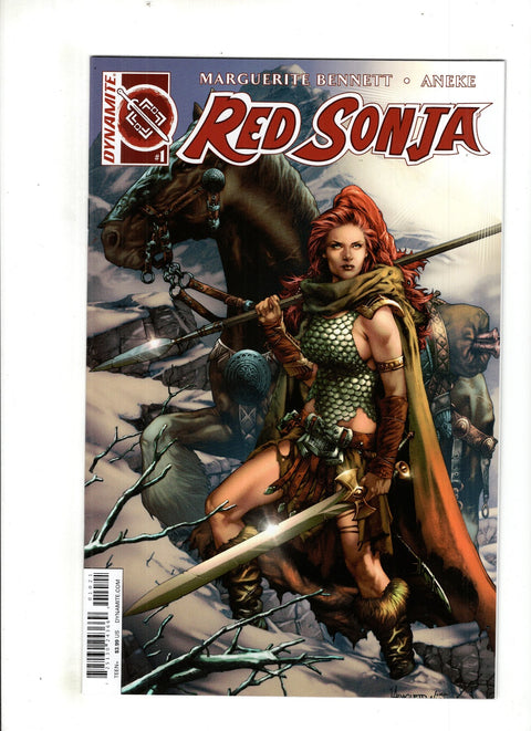Red Sonja, Vol. 3 (Dynamite Entertainment) #1 (Cvr B) (2016) Jay Anacleto and Ivan Nunes  B Jay Anacleto and Ivan Nunes  Buy & Sell Comics Online Comic Shop Toronto Canada