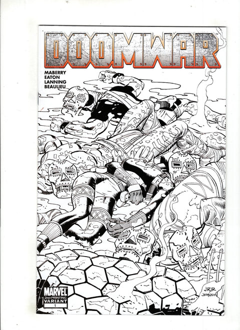 Doomwar #1 (Cvr C) (2010) John Romita Jr. 2nd Printing Variant  C John Romita Jr. 2nd Printing Variant  Buy & Sell Comics Online Comic Shop Toronto Canada