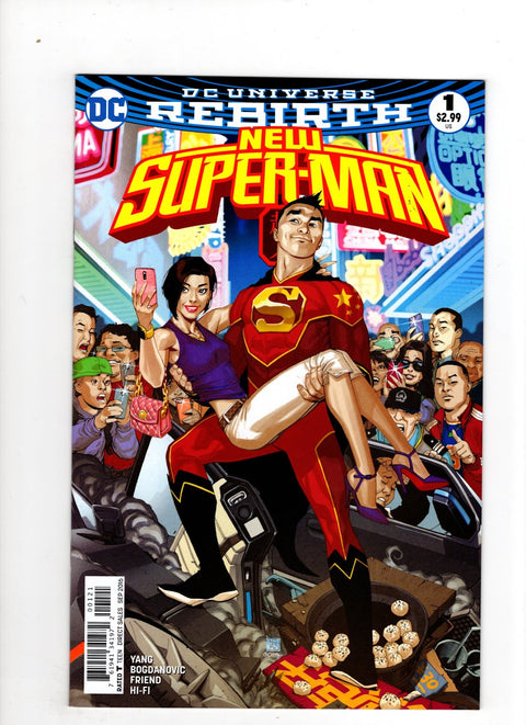 New Super-Man #1 (Cvr B) (2016) Bernard Chang  B Bernard Chang  Buy & Sell Comics Online Comic Shop Toronto Canada