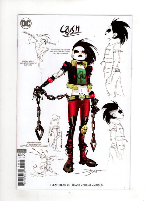 Teen Titans, Vol. 6 #20 (Cvr C) (2018) Jorge Jiménez Incentive Design Variant (1:25) C Jorge Jiménez Incentive Design Variant (1:25)  Buy & Sell Comics Online Comic Shop Toronto Canada