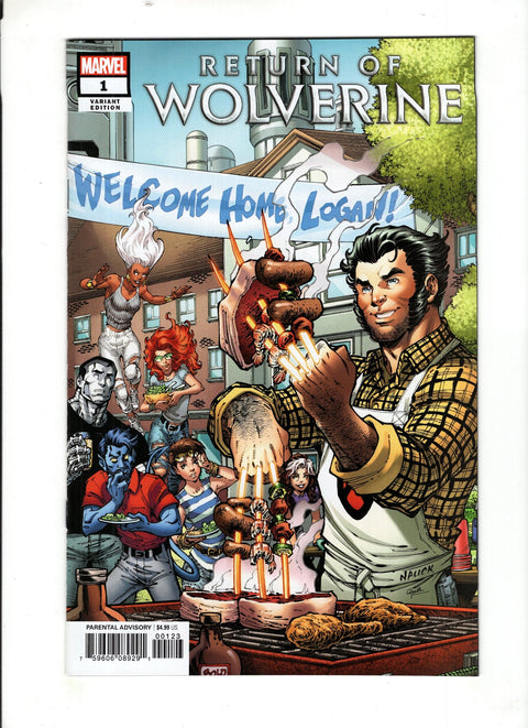 Return of Wolverine #1 (Cvr K) (2018) Todd Nauck Party  K Todd Nauck Party  Buy & Sell Comics Online Comic Shop Toronto Canada