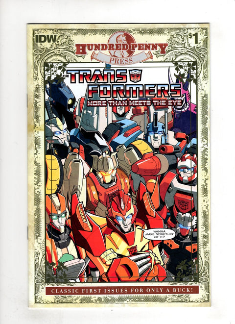 Transformers: More Than Meets the Eye Ongoing #1 (Cvr G) (2013) Hundred Penny Press Edition G Hundred Penny Press Edition  Buy & Sell Comics Online Comic Shop Toronto Canada