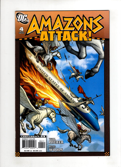 Amazons Attack, Vol. 1 #4 (2007) Pete Woods  Pete Woods  Buy & Sell Comics Online Comic Shop Toronto Canada