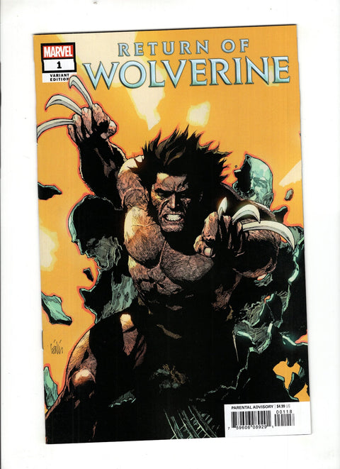 Return of Wolverine #1 (Cvr N) (2018) Leinil Francis Yu Incentive (1:25)  N Leinil Francis Yu Incentive (1:25)  Buy & Sell Comics Online Comic Shop Toronto Canada